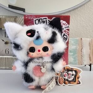 NIB Baby Three Cats & Dogs- Spotted Dog